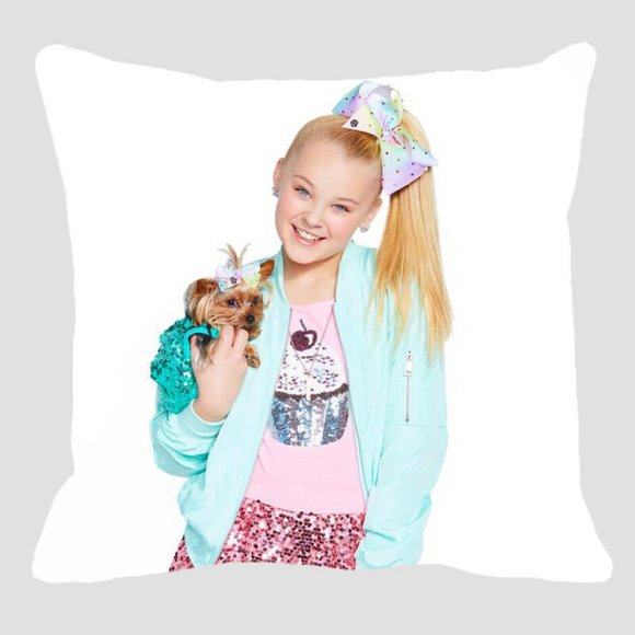 New JOJO SIWA Cushion Pillow Cover Print 17 x 17 - Picture 1 of 3